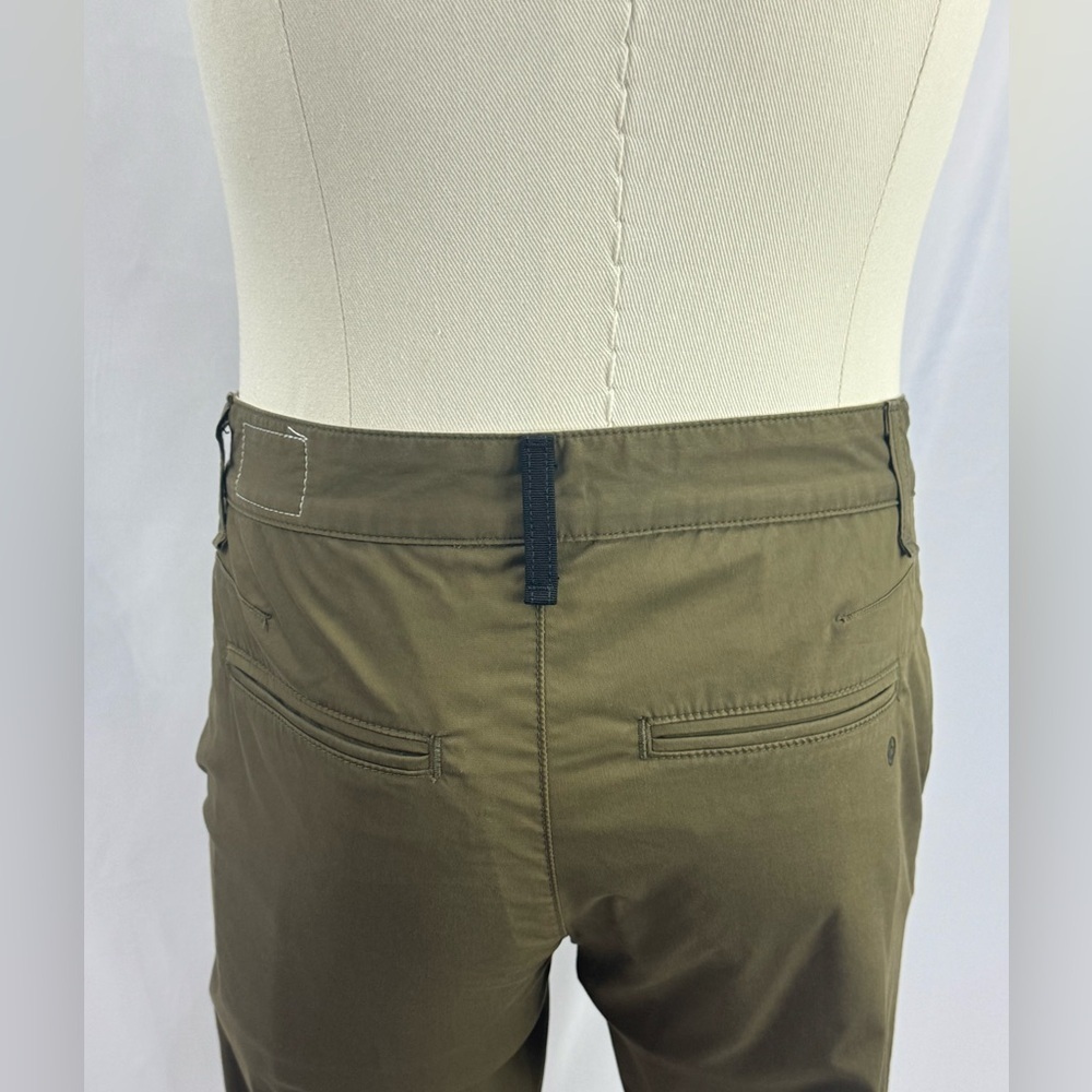 Rag & Bone Men’s Army Green Mid rise Slim Relaxed Pants Size 30 Waist - Picture 6 of 13
